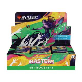 Wizards of the Coast  Trading Cards - Set Booster - Magic The Gathering - Commander Masters 