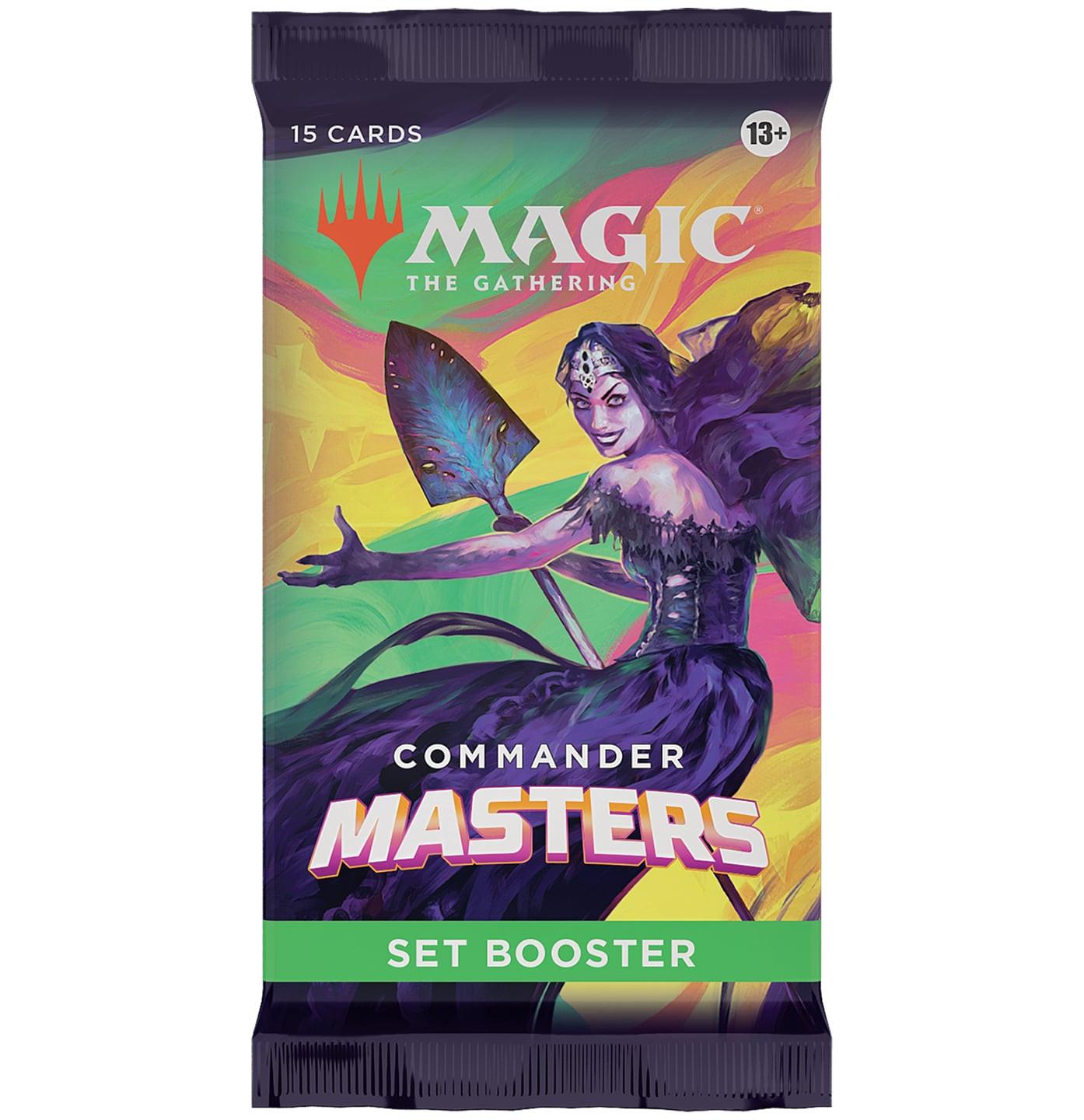 Wizards of the Coast  Commander Masters Set Booster - Magic the Gathering - EN 