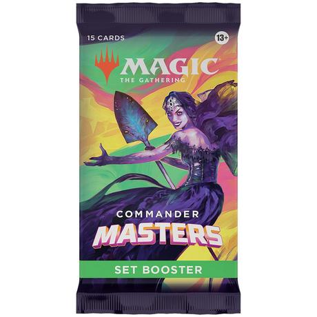 Wizards of the Coast  Commander Masters Set Booster - Magic the Gathering - EN 