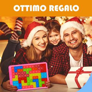 Activity-board  Puzzle Tetris Jeu Pop It Jouet Plopper Jouet Pop Up Jouet Popit Anti Stress 