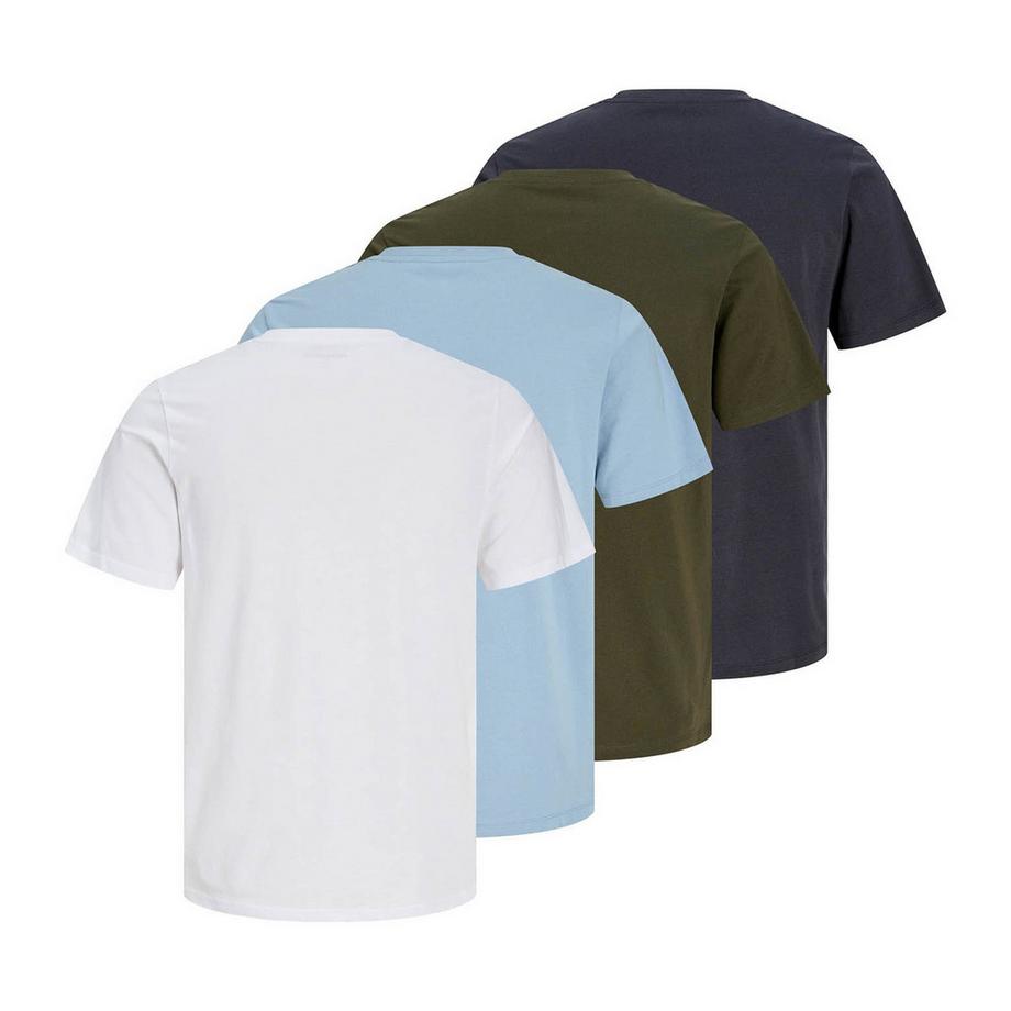 JACK & JONES T-shirt Confortable Pack de 4  