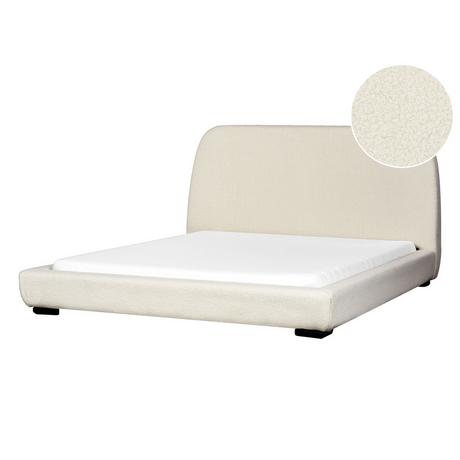 Beliani Letto en Bouclé Classico ROISEL  