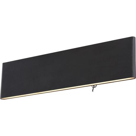 mutoni Lampada da parete Siegfried alluminio nero 1xLED  