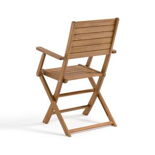 La Redoute Intérieurs Lot de 2 fauteuils de jardin en acacia  