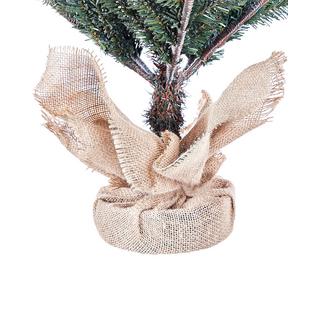 Beliani Albero natalizio innevato en PVC Classico RINGROSE  