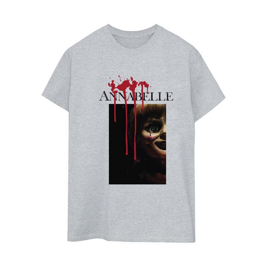 Annabelle Horror Movie T-Shirt Stampa Grafica  