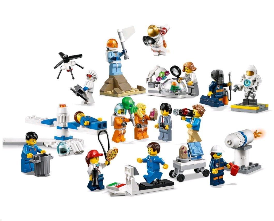 LEGO®  City 105958 - Stadtbewohner – Weltraumforschung & -entwicklung 