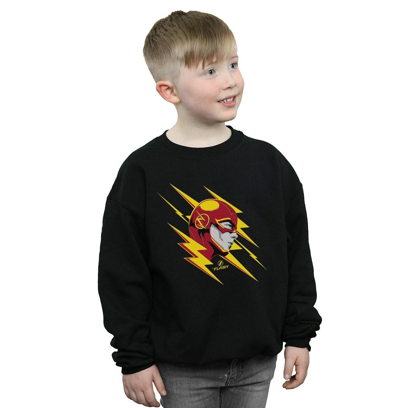 DC COMICS  The Flash Lightning Portrait Sweatshirt 