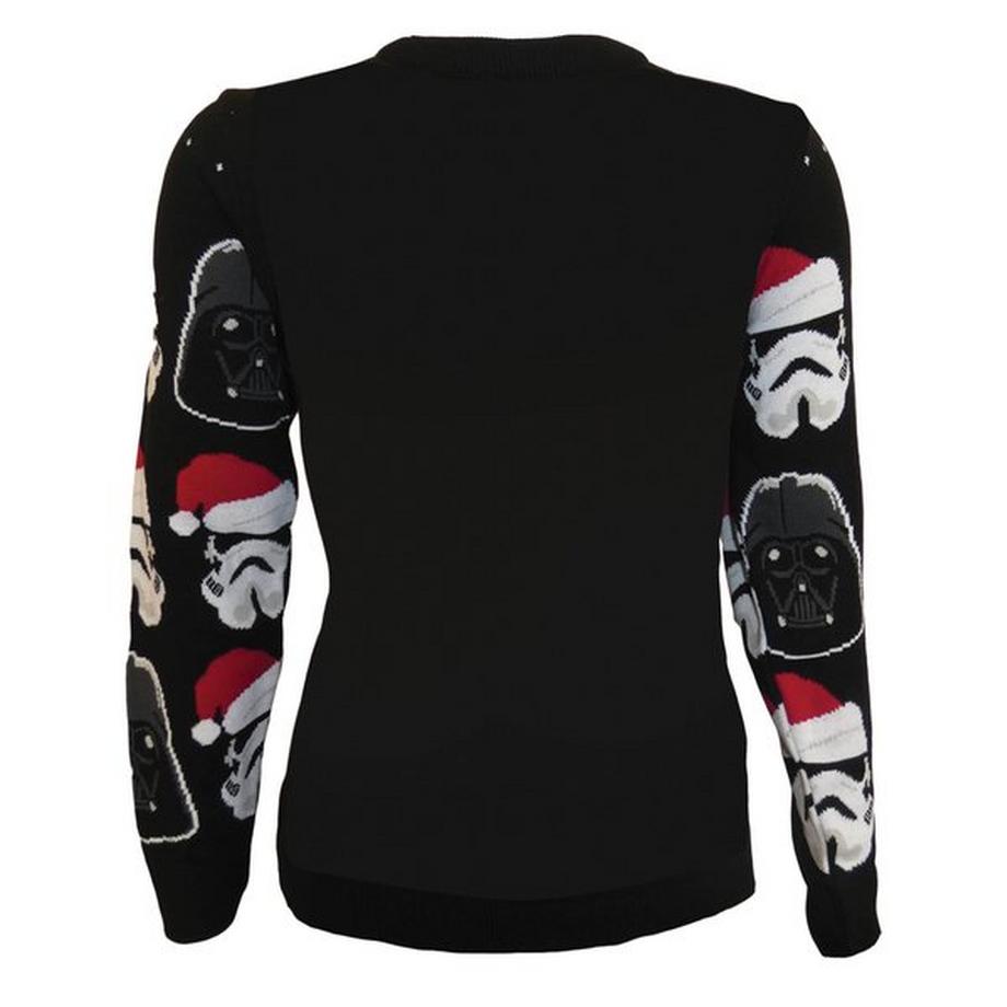 STAR WARS Vader And Trooper Weihnachtliches Design Sweatshirt  