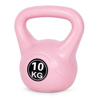 Northix  Kettlebell 10 kg per esercizi, manubri, palla pesi, carico fitness, rosa, ModernHome 