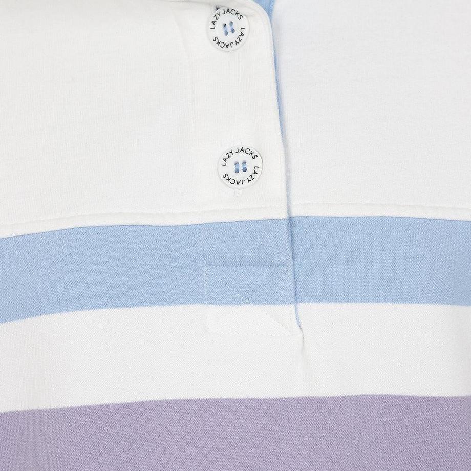 Lazy Jacks Sweatshirt  , Knopfhals  