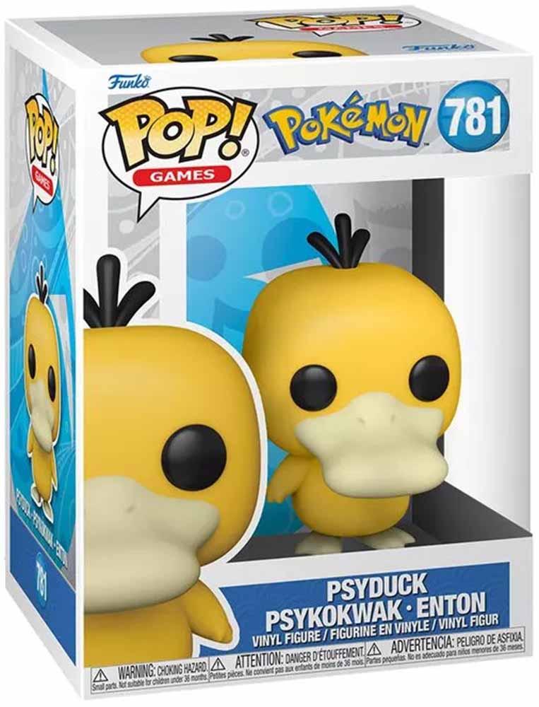 Funko  POP - Games - Pokemon - 781 - Psyduck 