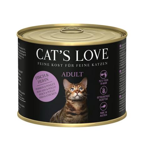 Cat's Love  Adult Lachs und Huhn - Multipack 