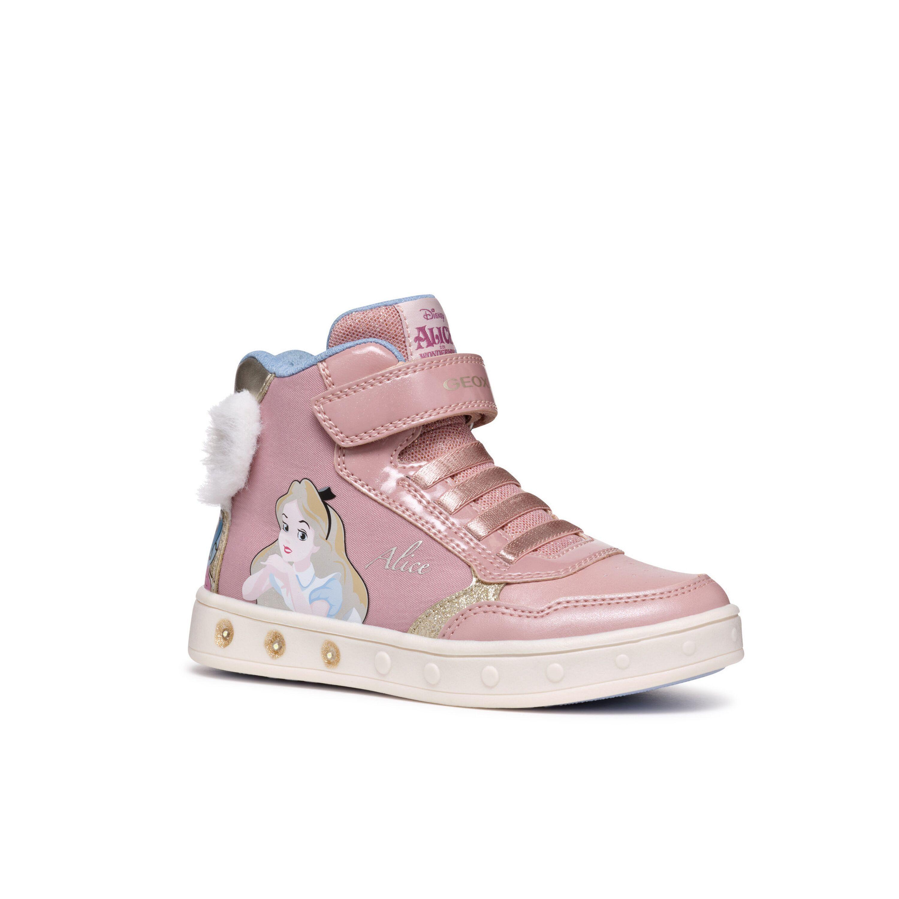 GEOX  baskets semi-montantes bébé fille skylin 