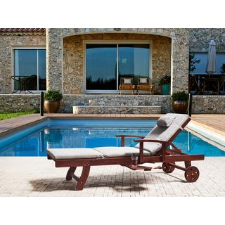 Beliani Coussin de transat extérieur en Polyester Scandinave TOSCANA/JAVA/AMANTEA PREMIUM  