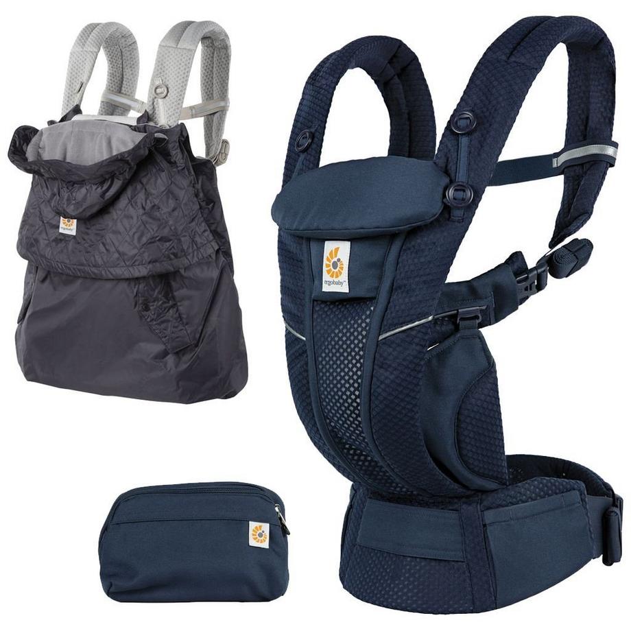 ergobaby  Omni Breeze mit All Wetter Schutz          midnight blue 