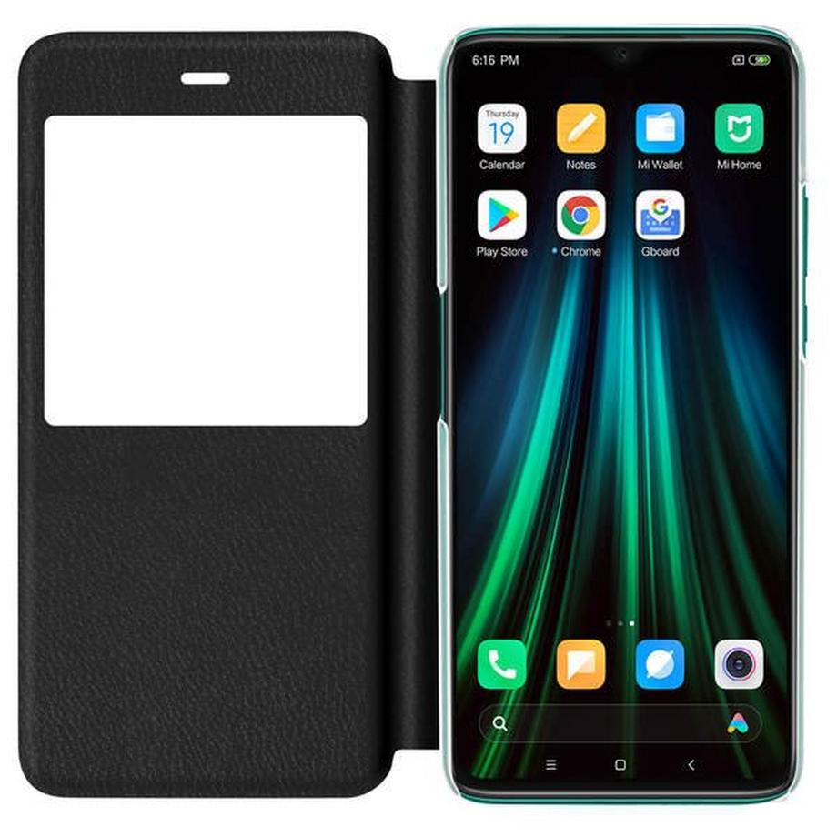 Avizar  Flip View Cover Redmi Note 8 Pro Schwarz 