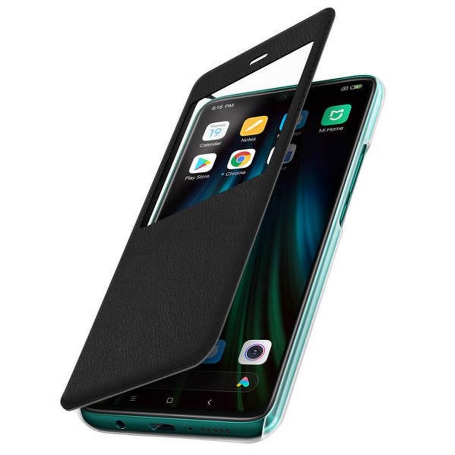 Avizar  Flip View Cover Redmi Note 8 Pro Schwarz 