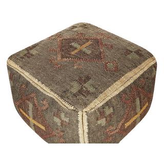 Beliani Pouf en Jute Rétro KATORA  