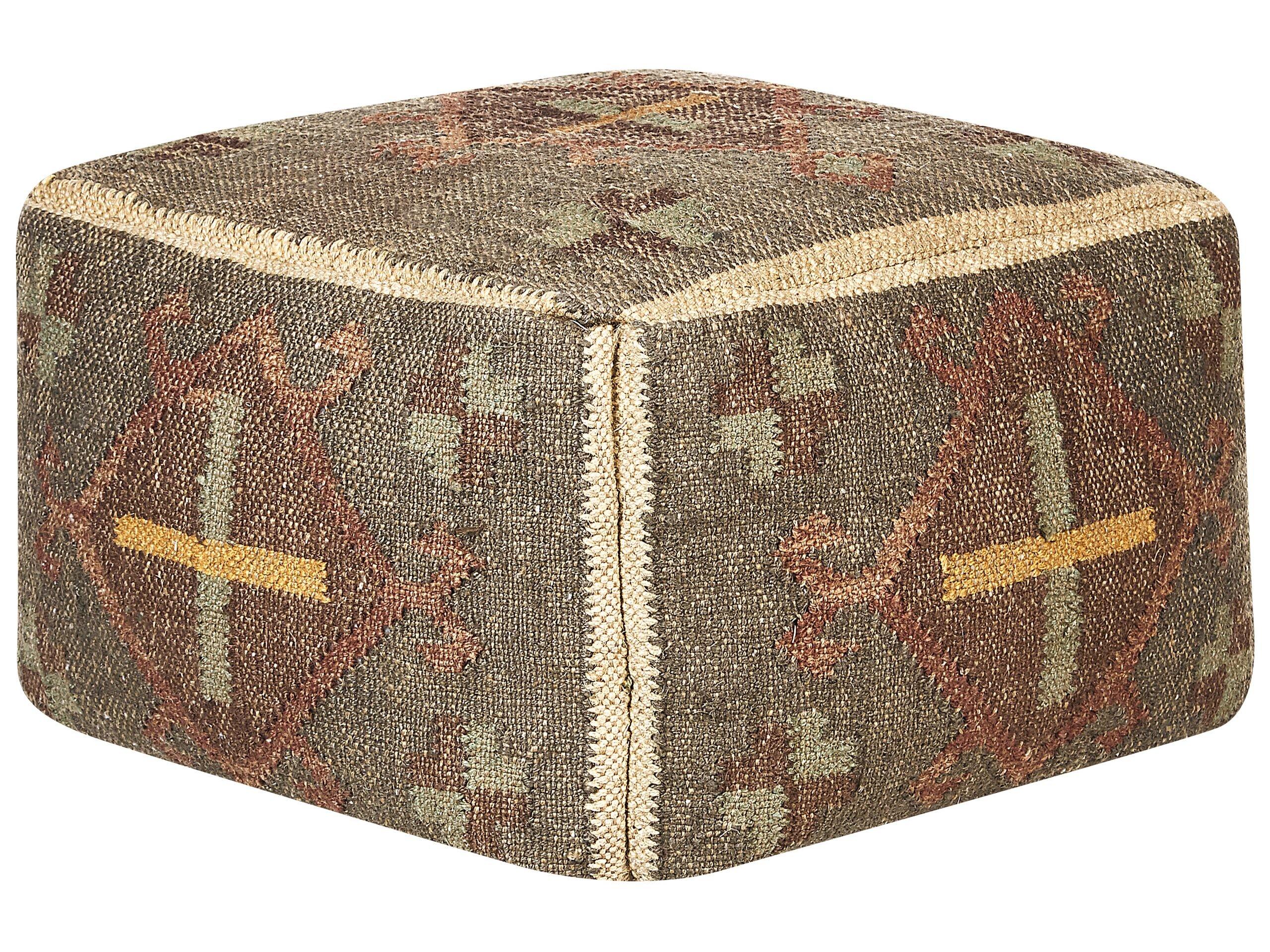 Beliani Pouf en Jute Rétro KATORA  