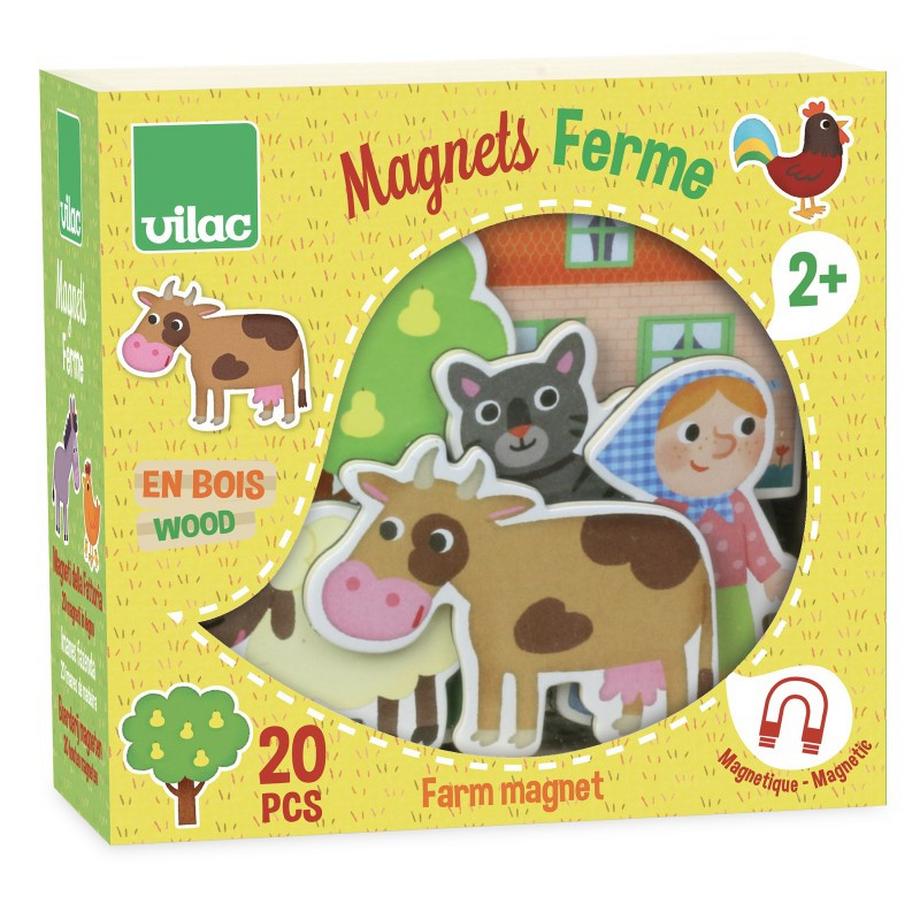 Vilac  Magnets Ferme, Jeux, Vilac 