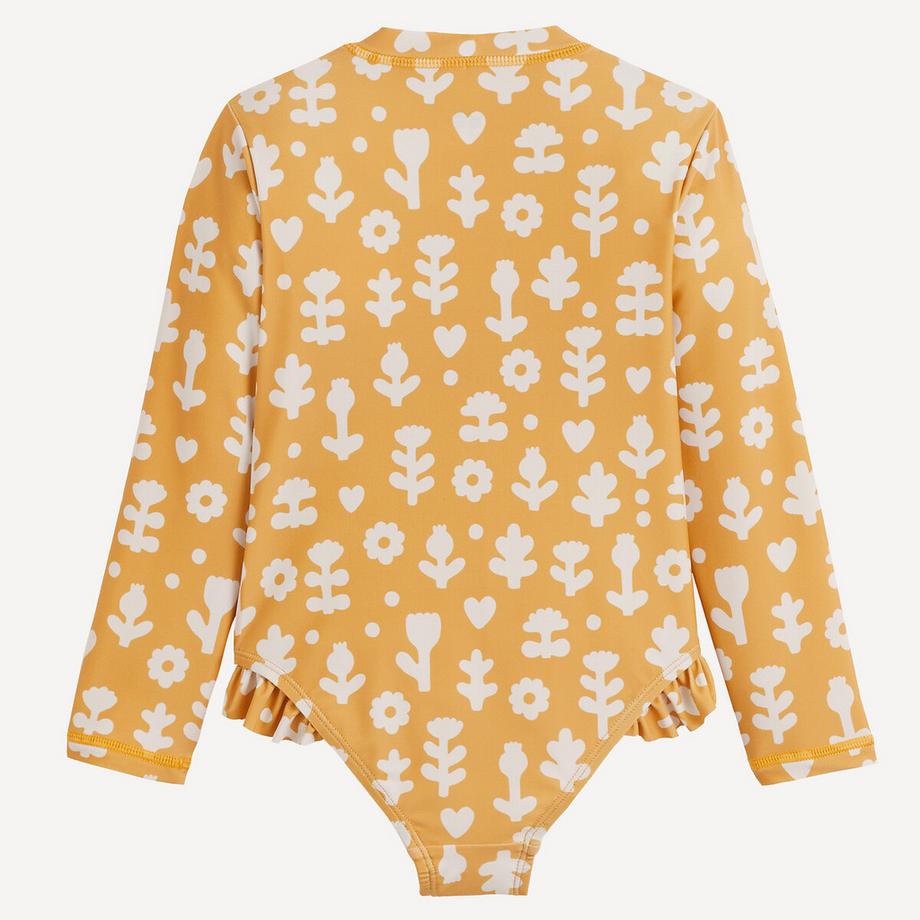 La Redoute Collections  Maillot de bain 1 pièce à manches longues imprimé 