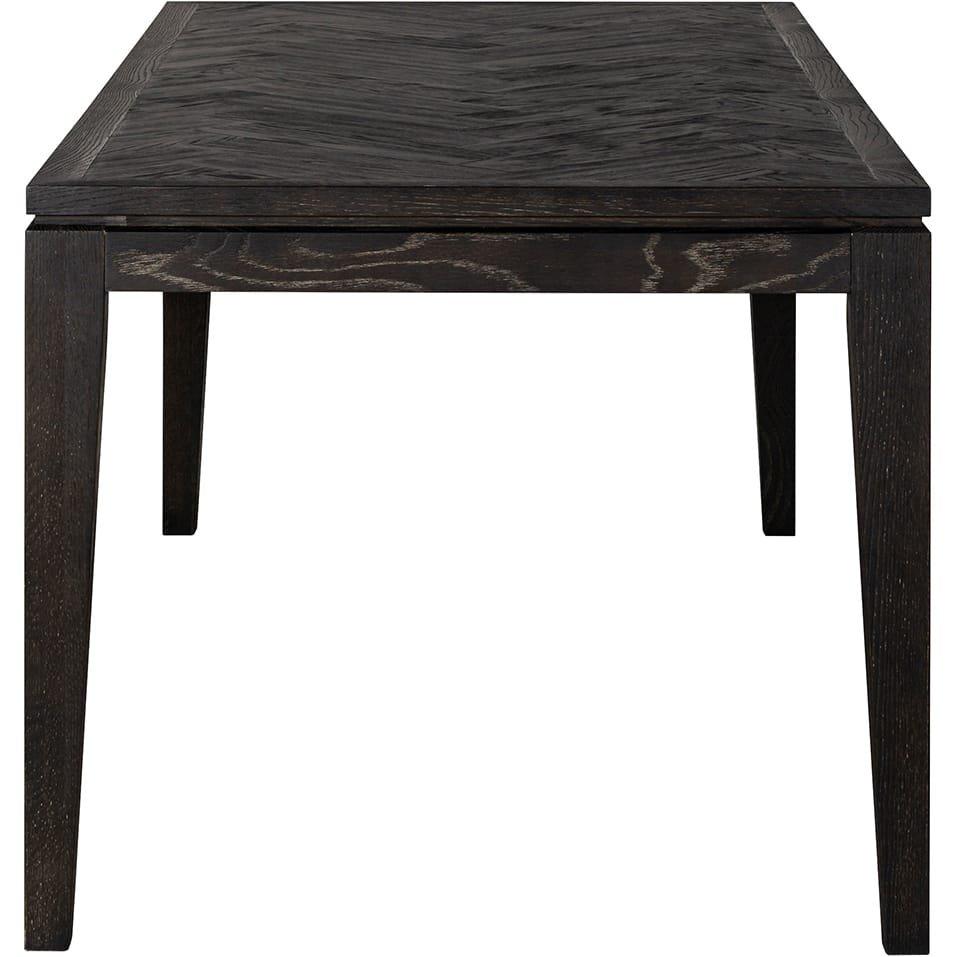 mutoni Table à manger Blackbone noire 230  