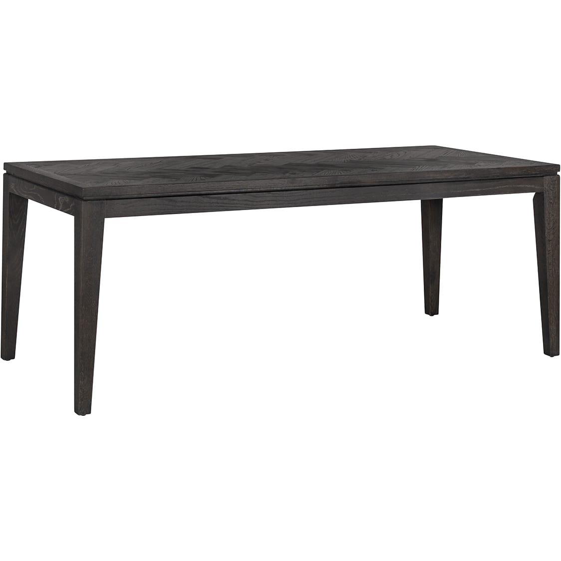 mutoni Table à manger Blackbone noire 230  