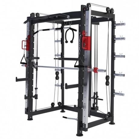 Gorilla Sports  SMITH MACHINE POWER RACK, MULTI STATION, PRESSE | MUSCULATION 