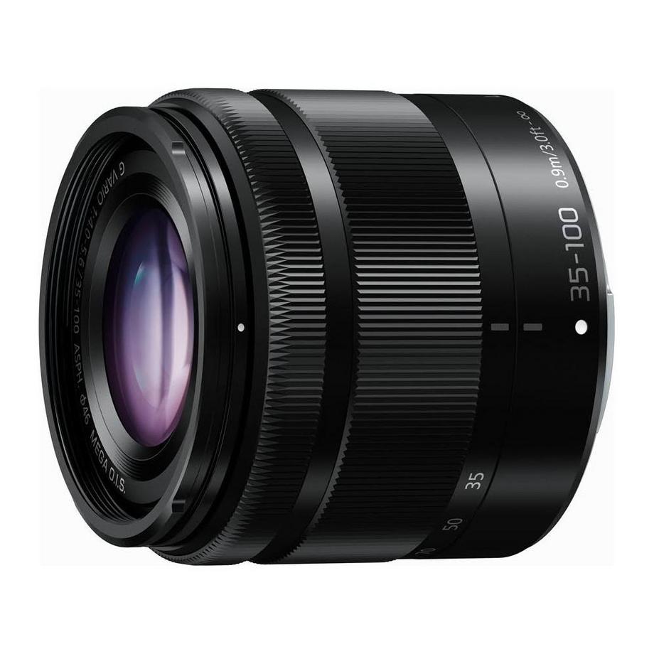 Panasonic  Panasonic LUMIX G Vario 35-100mm F4.0-F5.6 Asph. MEGA OIS SLR Teleobiettivo zoom Nero 
