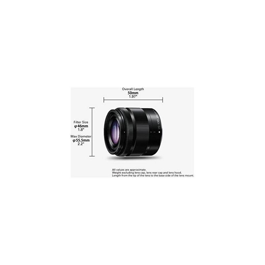 Panasonic  Panasonic LUMIX G Vario 35-100mm F4.0-F5.6 Asph. MEGA OIS SLR Teleobiettivo zoom Nero 