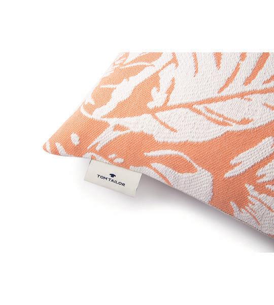 TOM TAILOR Highlighted Leaves Fodera per Cuscino  