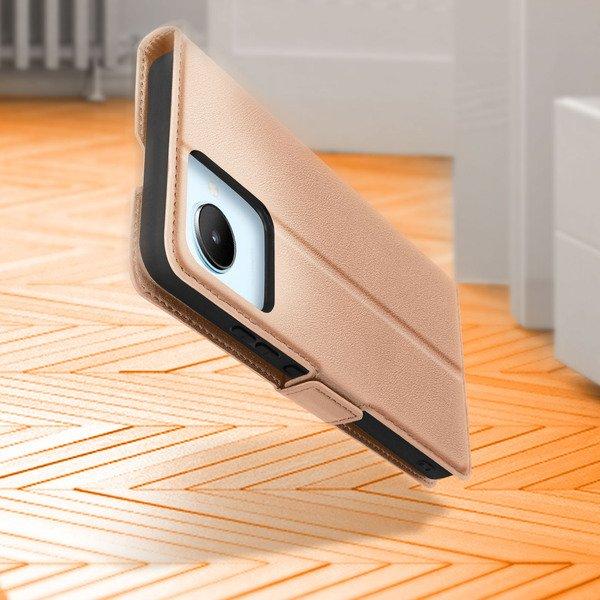 Avizar  Étui Realme C30 Porte-carte Rose Gold 