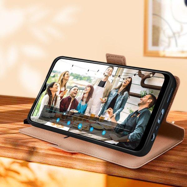 Avizar  Étui Realme C30 Porte-carte Rose Gold 