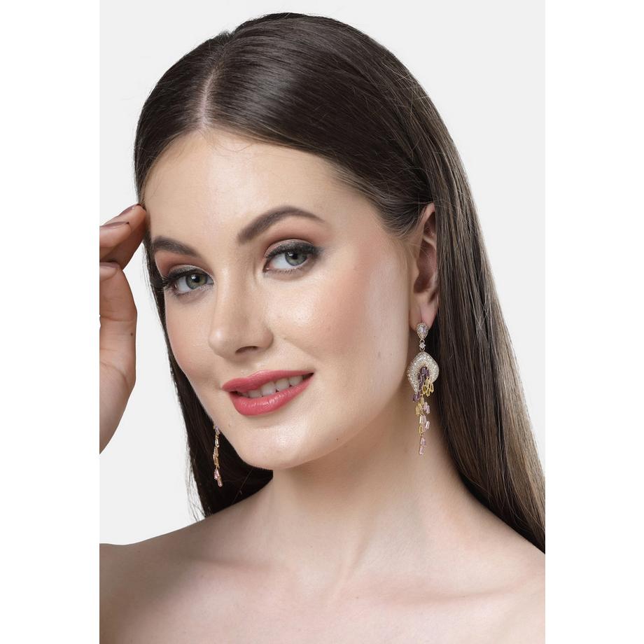 AVANT-GARDE PARIS  Diva Kollektion Monochrome Hängeohrringe 