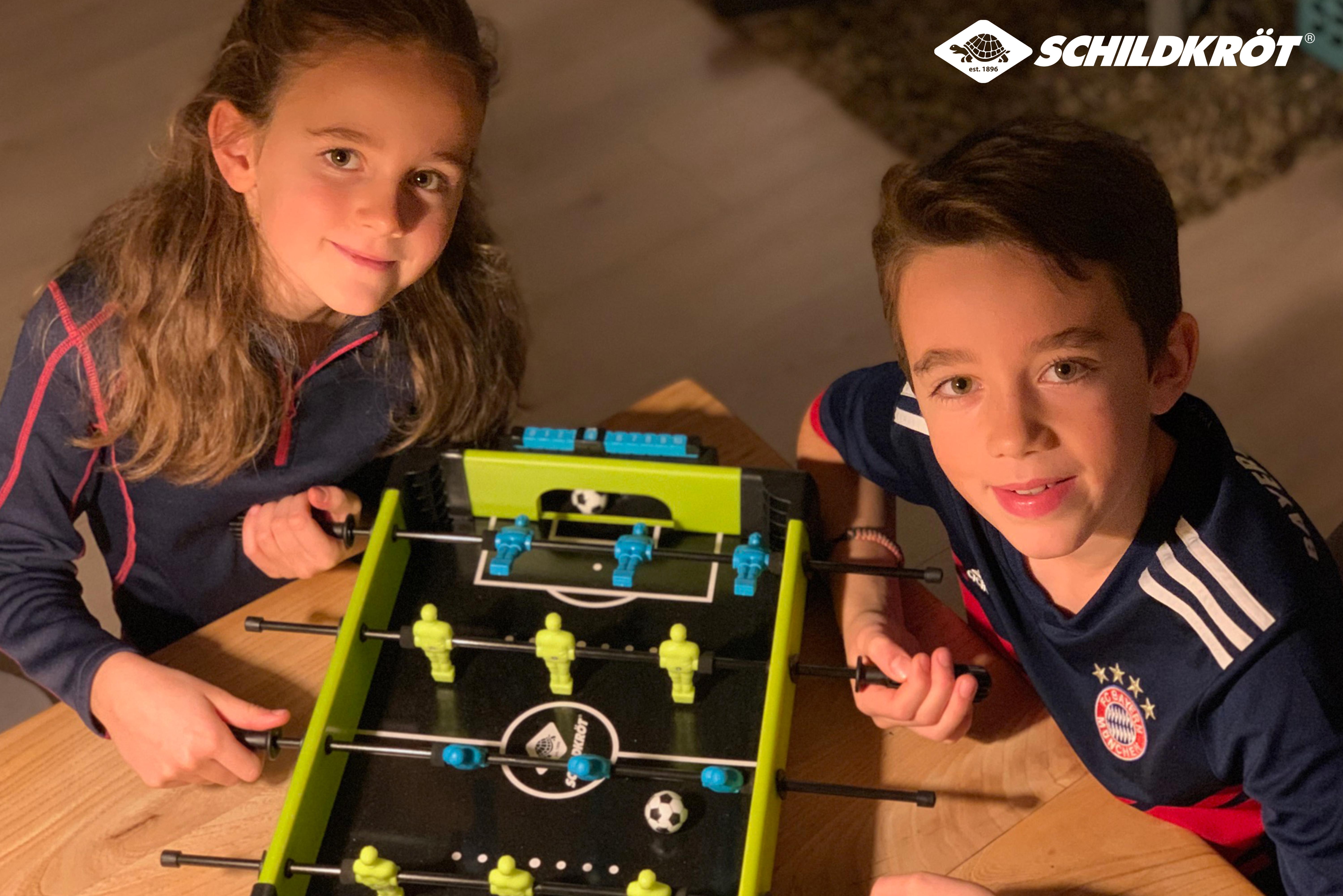 SCHILDKRÖT  Mini Tisch Kicker Tischfussball 