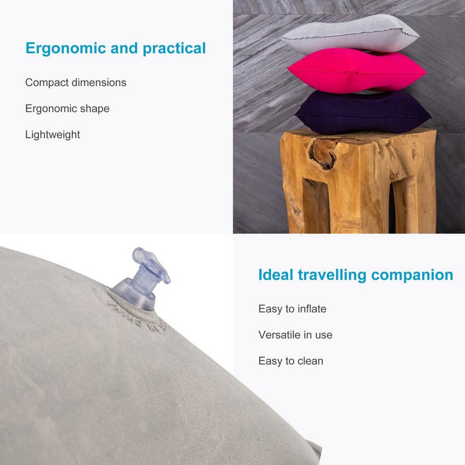 Intirilife  Oreiller Gonflable 