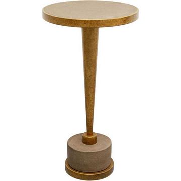 Table d&#039;appoint Coney Brass ronde 30