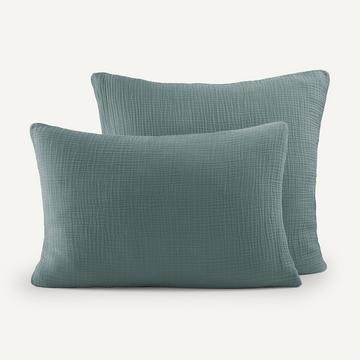 Taie d'oreiller gaze de coton biologique