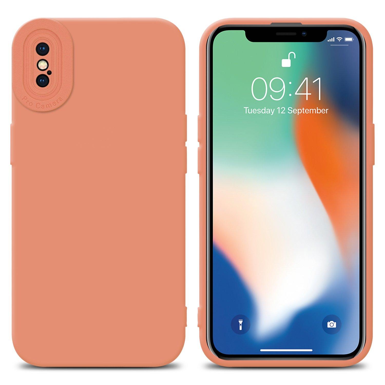 Cadorabo  Housse compatible avec Apple iPhone X / XS - Coque de protection en silicone TPU flexible 