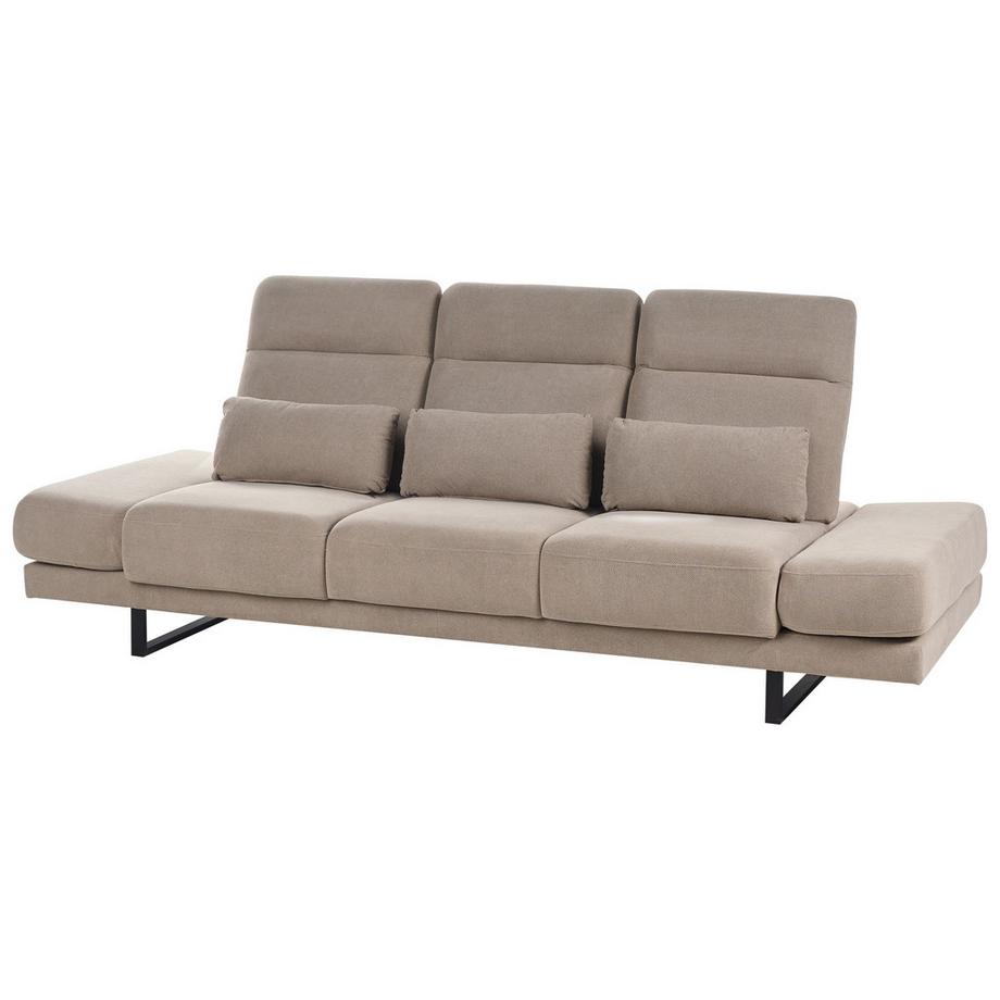 Beliani Canapé 3 places en Tissu Moderne IKAST  