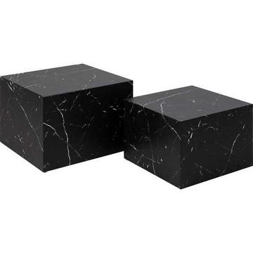 Set de table basse Roupy noir (2 pièces)