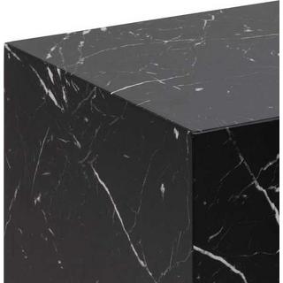 mutoni Set de table basse Roupy noir (2 pièces)  