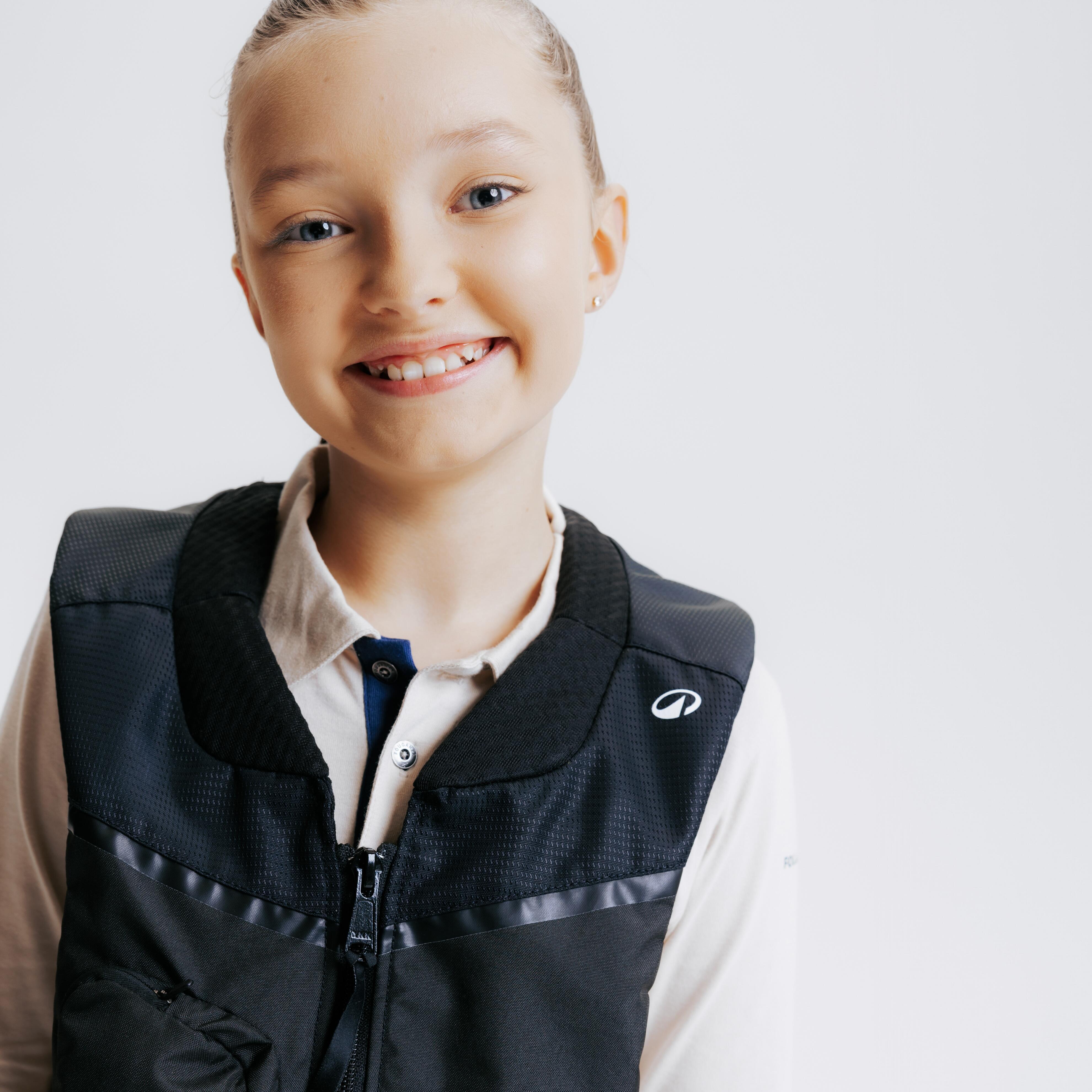 CAPERLAN  Gilet airbag enfant protection buste polyester 