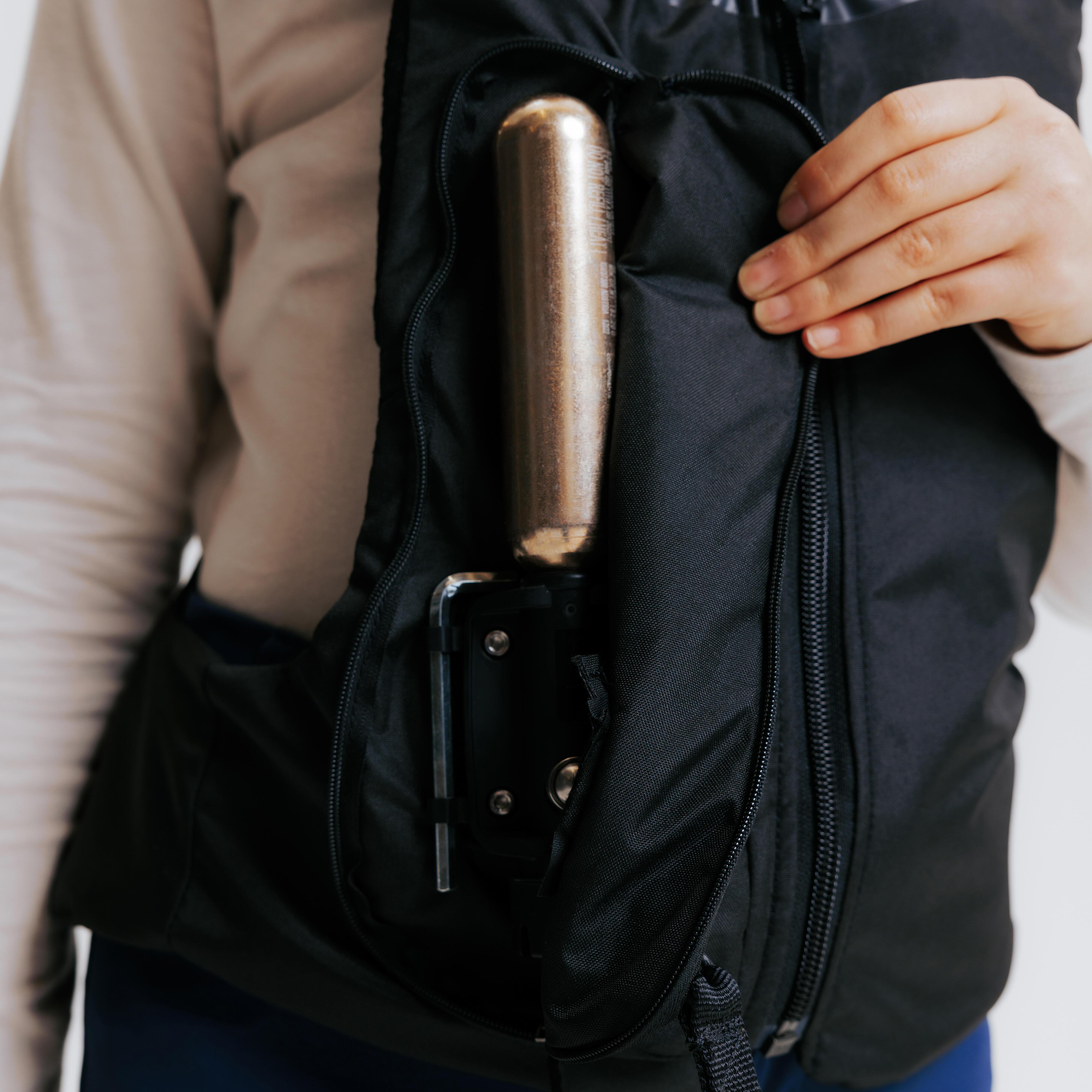 CAPERLAN  Gilet airbag enfant protection buste polyester 