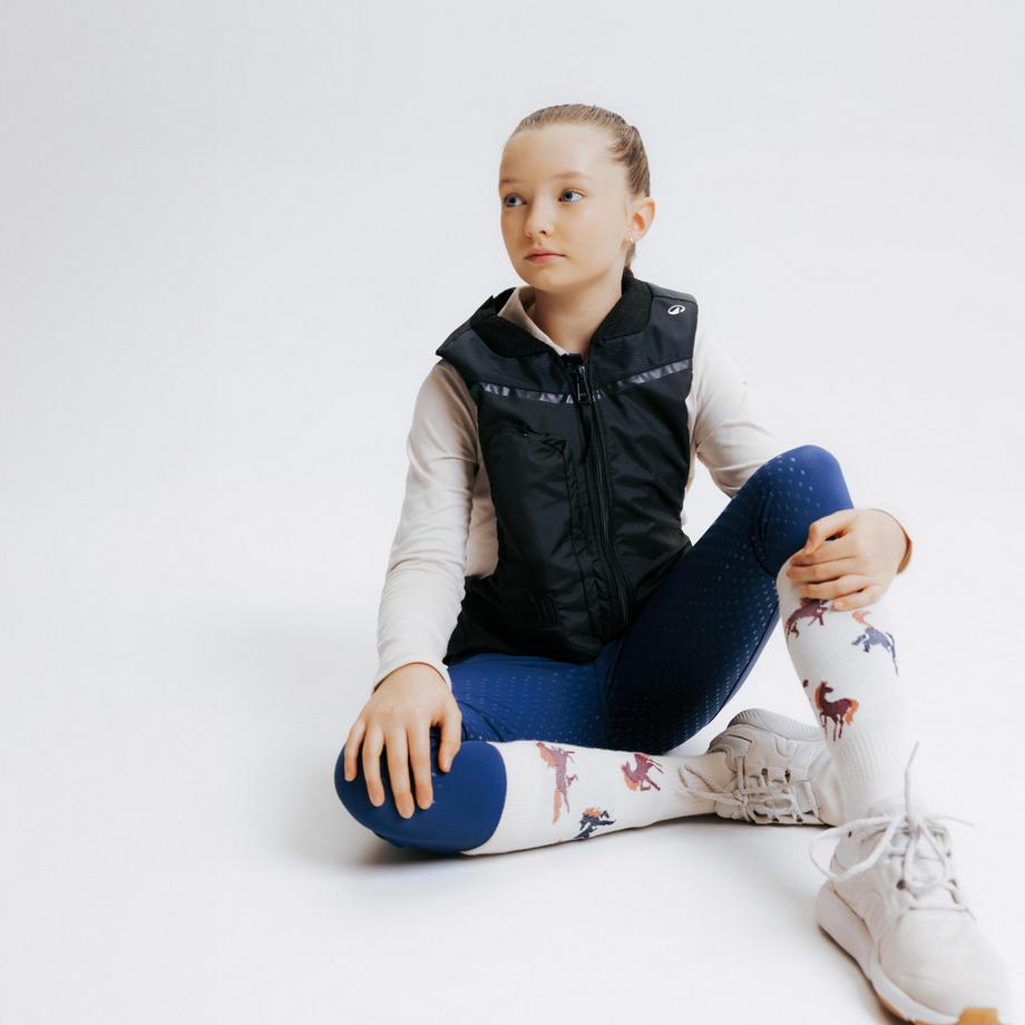 CAPERLAN  Airbag-Schutzweste Kinder Rumpfprotektion Polyester 