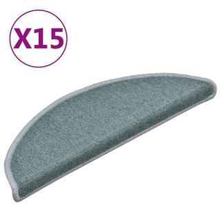 VidaXL Tapis de marches d'escalier 15 pcs polypropylène  