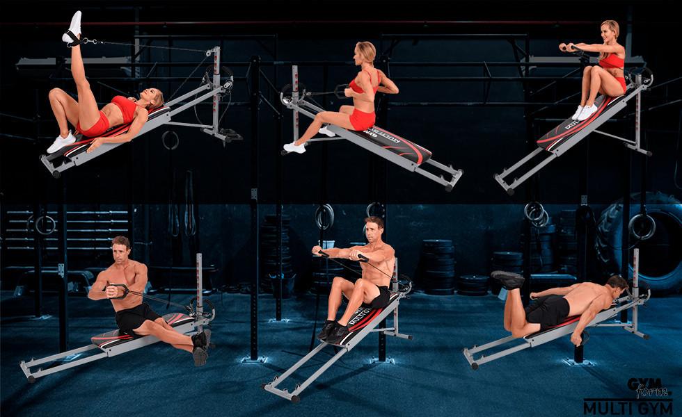 GYMFORM  MultiGym-Macchina per il fitness completa 