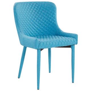 Beliani Lot de 2 chaises en Polyester Glamour SOLANO  