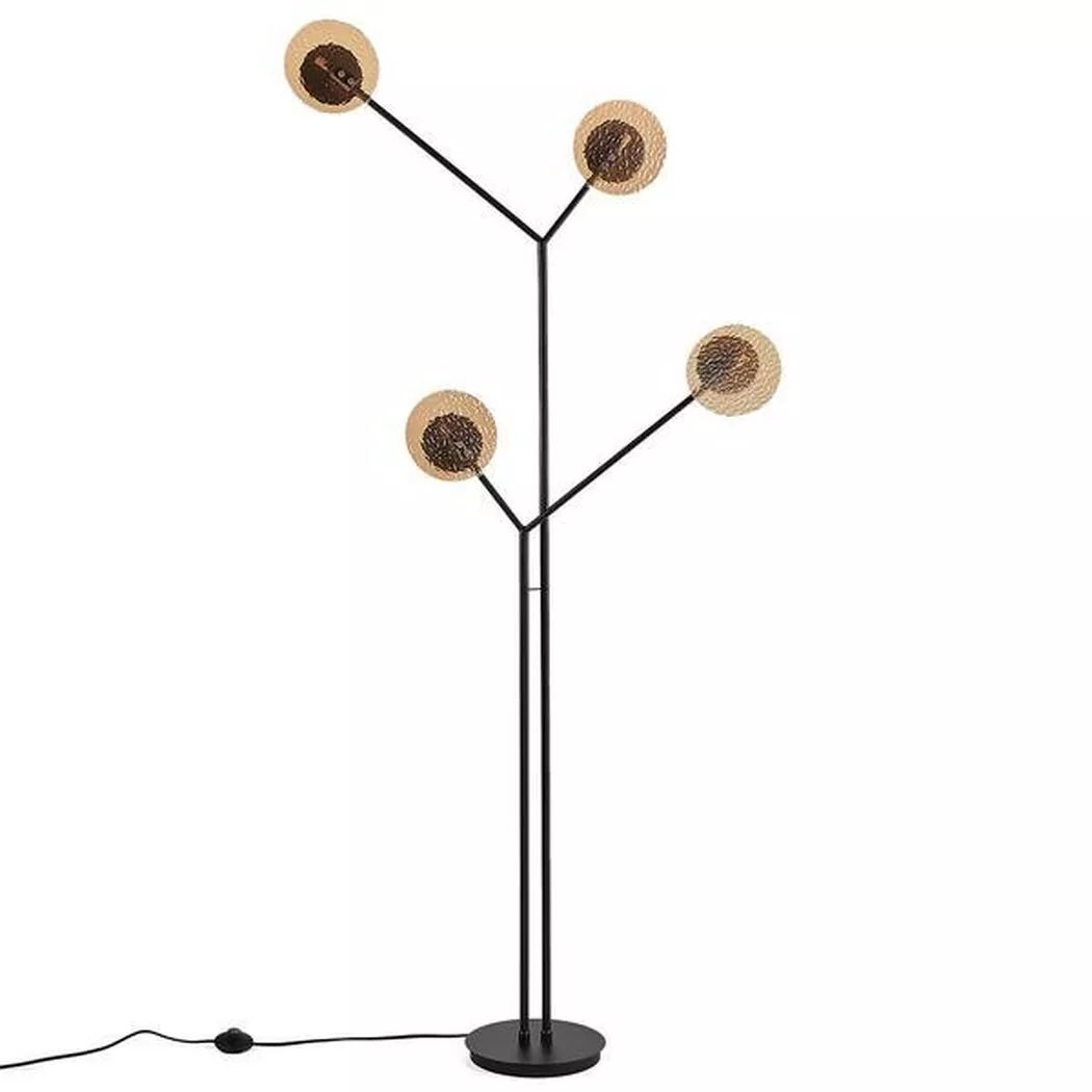 La Redoute Intérieurs – Stehlampe Palma, One Size, Ocker